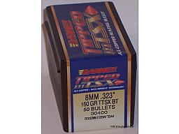50St. BARNES 8mm(.323) - 160 - TTSX(Tipped Triple Shock X-Bullet) - #30400 - Versand ab 6,40€