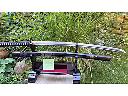 Samurai Schwerter Katana Practical - scharf, echt & handgeschmiedet - Katana Schwert ohne Ständer -