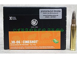 RWS Cineshot Büchsenpatronen Training Schießkino