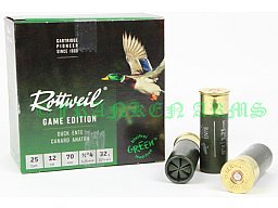 Rottweil Game Edition Schrotpatronen Blei Bleifrei 12/70 12/67,5 20/70