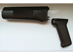 DDR NVA GST Kalaschnikow KK MPi 69 Griffstück oberer u unterer Handschutz Kunststoff Set