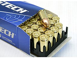 50 Schuss MAGTECH 9mm Luger 9x19 Pistolenpatronen FMJ 115gr 7,5g Vollm. #9A Kurzwaffenmunition IPSC
