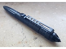 Taktischer Stift Kuli Kugelschreiber Tactical Pan Schwarz Neu