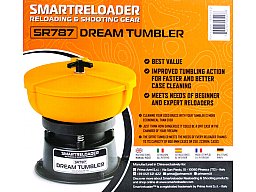 1 x SMART RELOADER SR787 DREAMTumbler Hülsenreinigung Poliergerät | bis zu 600 Hülsen 9mm 9x19 Luger