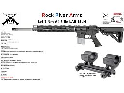 Achtung Linksschützen !!Rock River Arms AR 15 CMP National Match left!.223Rem. Neu