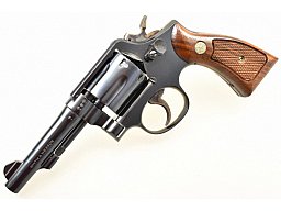 TOP ! SMITH & WESSON Modell 10 MILITARY & POLICE Revolver mit 4" Lauf Kal .38 Special in der OVP