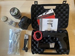 Walther PDP Compact T4E Cal. .43 CO2 RAM – neuwertig – Komplettset