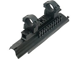 AK-47 / AK-74 / AKM / MAK-90 Tri-Rail Zielfernrohrmontage Deckel / Weaver-Picatinny mit Ringen UTG