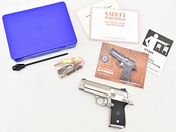 INTERARMS / STAR M-43 " FIRESTAR " Stainless Pistole Kal. 9mm Luger in der OVP