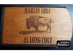 Personalisierte Patronenbox aus Holz Munitionskiste lasercut handbemalt Geschenkidee Weihnachten!