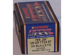 50St. BARNES 7mm(.284) - 120 - TTSX(Tippd Triple Shock X-Bullet) - #30298 - Versand ab 6,40€