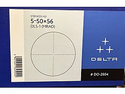 Long Range Zielfernrohr Delta Optical 5-50x56 DLS-1 Leuchtabsehen M-Rad