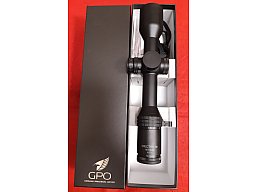 Zielfernrohr GPO Spectra 8x 1,6-13x44 G4i Fiber NEU mit gebrauchter Blaser-Sattelmontage