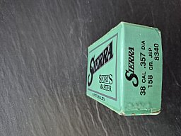 Sierra 8340 .357 .38 JSP 158gr