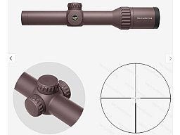 Vector Optics SCOC-46 Continental x6 1-6x24 Coyote FDE Zielfernrohr - 25 Jahre Garantie