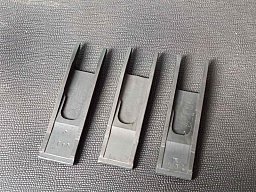 Militaria WW2 3x Kurvenstücke Waa Mauser 98k, K98, k98k, k98/43