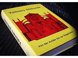 Vollmers Stilkunde - Von der Antike bis zur Gegenwart Ursula Hatje Schweres Buch