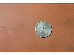 Silbermünze 2 Shilling Südafrika v. 1895