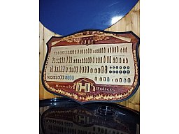 Vintage Hornady Bullets Holz Wanddisplay