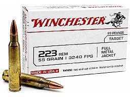 Winchester .223 Remington Vollmantel 55 gr