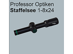 Professor Optiken Staffelsee 1-8x24 LD V2 Leuchtfaser-Absehen 4 - Zielfernrohr