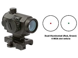 1x20 Red Dot zweifach Beleuchtet mit Klemmhebel für Weaver-Picatiny AIM USA SONDERPREIS!!!