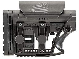 AR Carbine Schaft / Schubschaft SNIPER MBA Schwarz Luth USA
