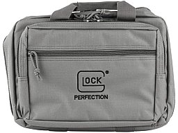 Tasche / Pistolentasche / Doppelpistolentasche Grau Original Glock