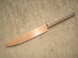 Grabenkunst - Großer Brieföffner aus Führungsring