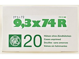 20 RWS Hülsen 9,3x74R