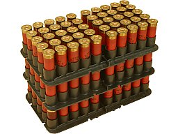 MTM 50er Shotshell Tray Cal 12GA Schrot Slug Aufbewahrungsbrett für 50 Stück! STAPELBAR 12/70 12/76