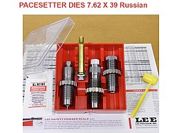 LEE 3-Die-Pacesetter Langwaffen Matrizensatz-SET Full-Length | 7,62x39 RUSSIAN 7.62 x 39 #90565 NEU