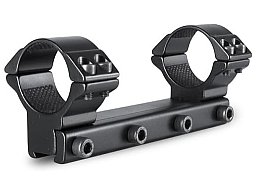 HAWKE Einteilige Match Ringmontage Aluminium - 30mm Mittelrohr Hoch für 9-11mm Prisma-Schiene NEU!