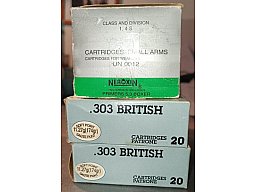 Munition .303 Britisch PMP 40 Patronen 174 grs. Soft Point - S&B 58 Patronen 180 grs. Full Point