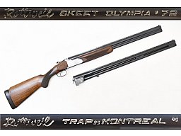 ROTTWEIL " SKEET OLYMPIA ´72 " BDF Kal. 12/70 mit TRAP " MONTREAL " Laufbündel & 2. Abzugssystem