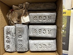 Bleibarren zur Gechossherstellung ca.7,2 kg