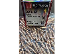 .22/.224/88grs. ELD Match Hornady 100 stk #22834#