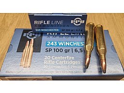 .243/100grs Teilmantel PPU 20 stk. No. A-134