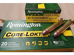 .45-70/405 grs. Remington SPCL Core-Lokt 20 stk. No. R4570G #