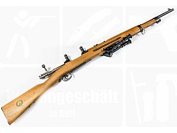 Husqvarna M/38 Kal. 6,5x55 SE inkl. 1-Zoll Montage und Zweibein-Schwedenmauser