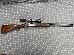 Bockbüchsflinte Antonio Zoli, 7x65R -12/70, Swarovski
