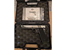 Colt government 1911 A1 CO 2 Pistole 4,5mm Diabolo DARK ops