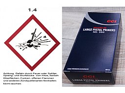 Zünder von CCI 350 Large Pistol Magnum