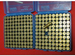 200 Kurzwaffen Hülsen in Cal. 44 in der Box