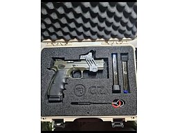 CZ Shadow 2 SA Cerakote, Merkle Match Abzug, Burris Fastfire, MAK-Montage, ca. 500 Schuss, Top Zusta