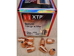 9mm/.355/124grs Hornady XTP Geschosse No.3557 100 stk.