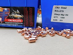 .25ACP/47 grs. Frontier RN 500 stk.