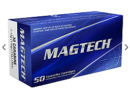 .30 Carbine FMJ 7,1g/110grs. Magtech