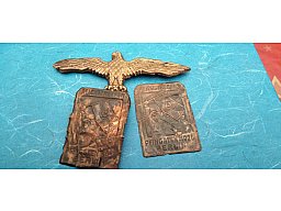 Bodenfund Pfingsten Berlin 1926 Plaketten Abzeichen 2 WK