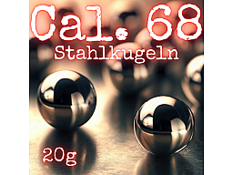 40x HDX68 HDR68 Cal.68 Chromstahlkugeln